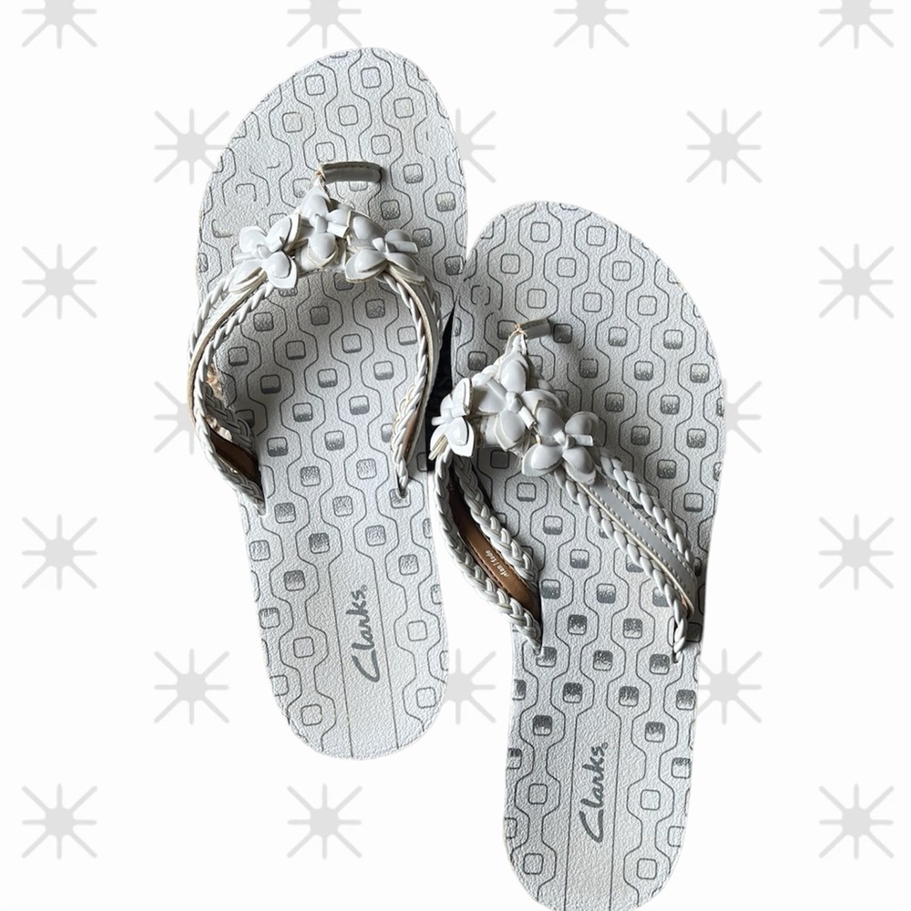 Clark’s sandals, size 8